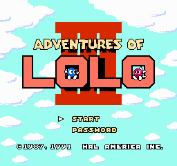   ADVENTURES OF LOLO 3