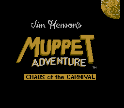   MUPPET ADVENTURE - CHAOS AT THE CARNIVAL