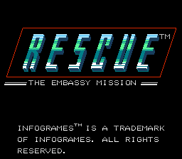   RESCUE - THE EMBASSY MISSION