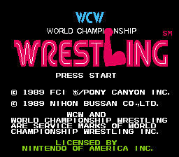   WCW WORLD CHAMPIONSHIP WRESTLING