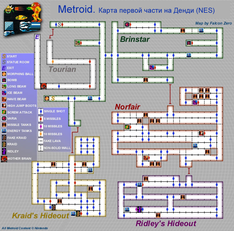 Metroid   (Nes) )  