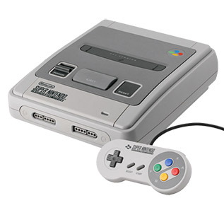 Игровая приставка Super Nintendo - ретро консоль